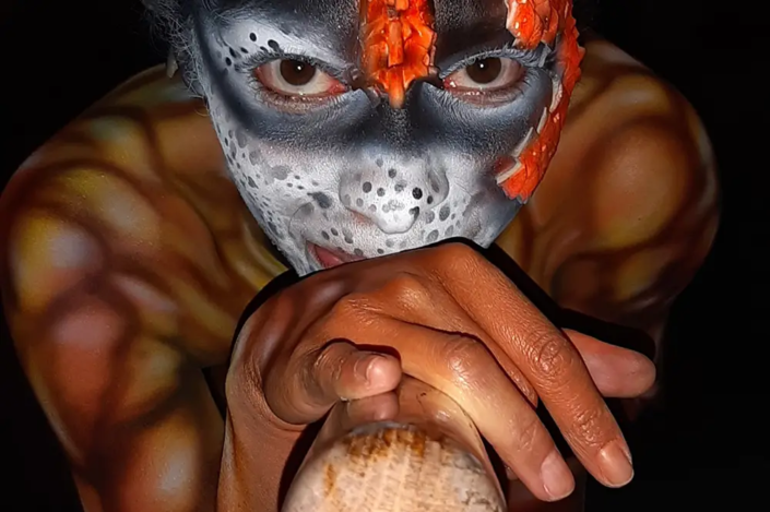 Nia Francesca Special Bodypainting